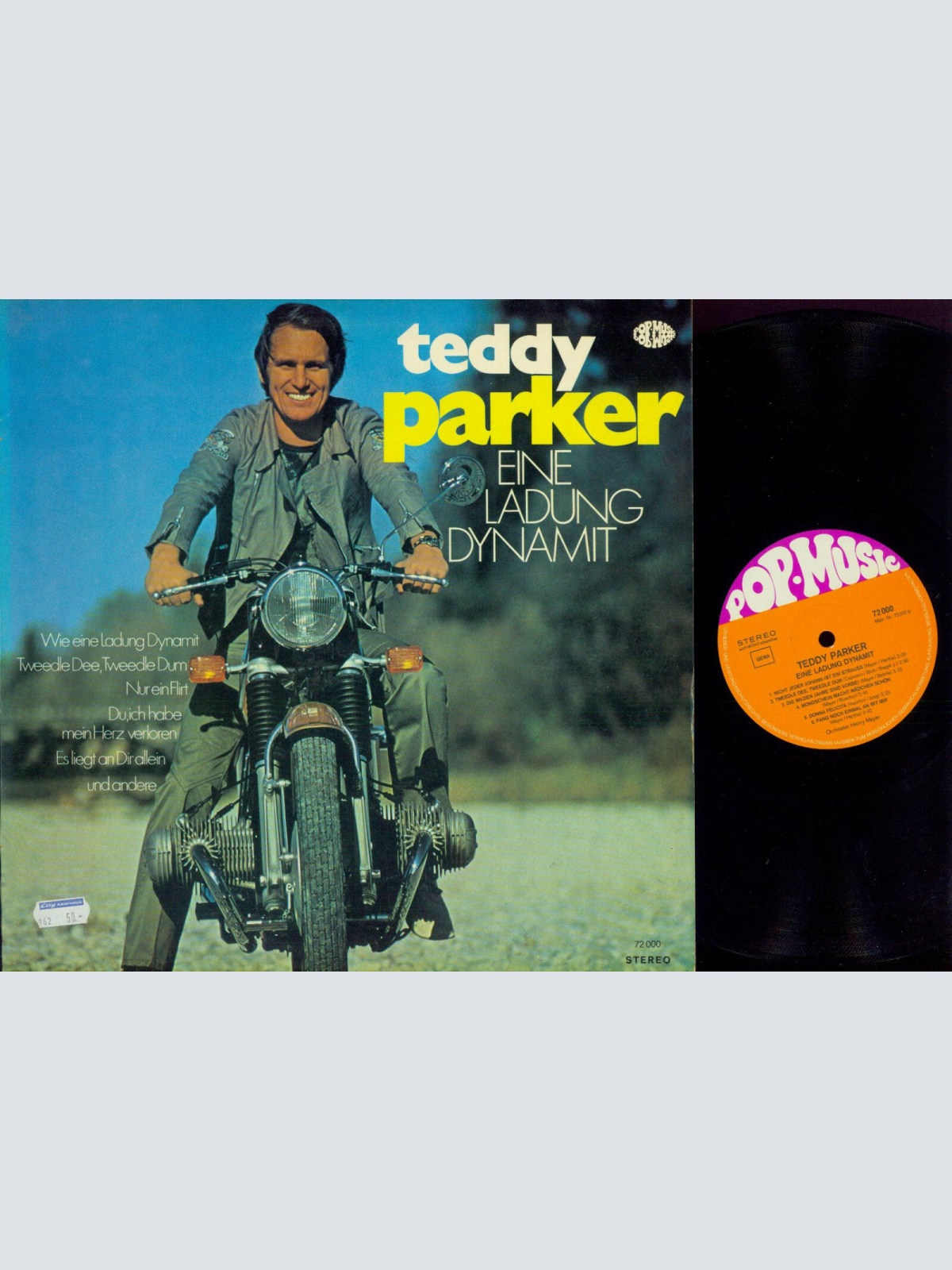 LP--Teddy Parker – Eine Ladung Dynamit