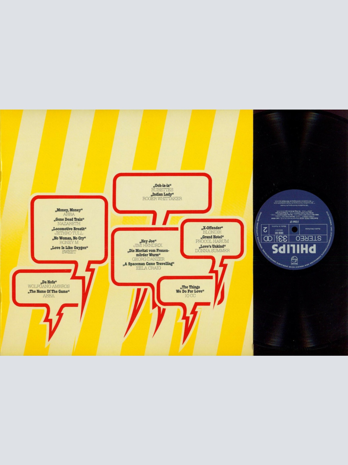 LP--Z-Club - Geld, Geld, Geld,/ Ambros /Danzer /ABBA / Various