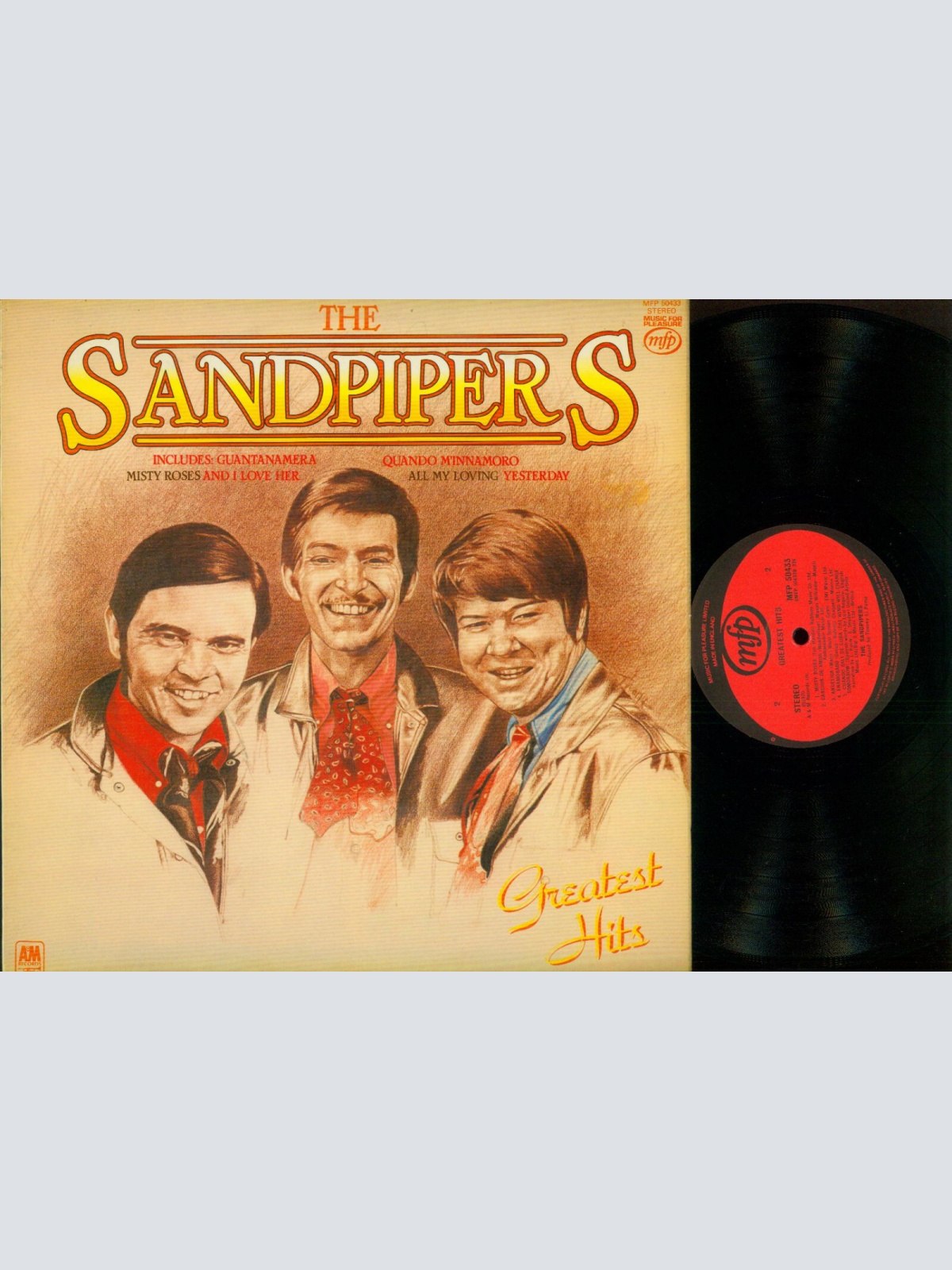 LP--The Sandpipers – Greatest Hits