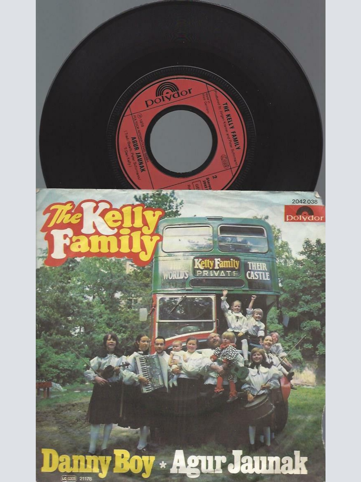 7" The Kelly Family – Danny Boy