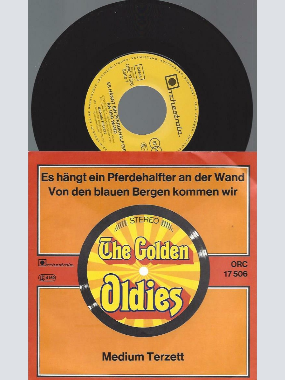 7" Medium Terzett – Es Hängt Ein Pferdehalfter An Der Wand