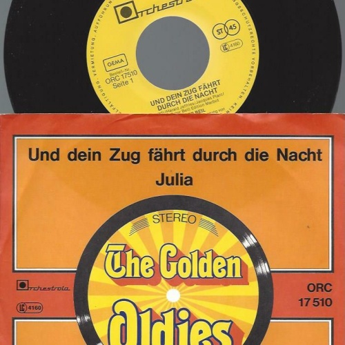 7" Peter Beil – Und Dein Zug Fährt Durch Die Nacht