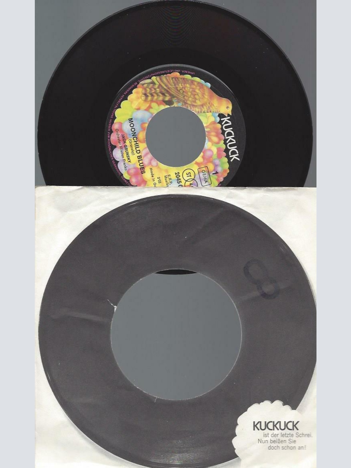 7" Jack Grunsky – Moonchild Blues