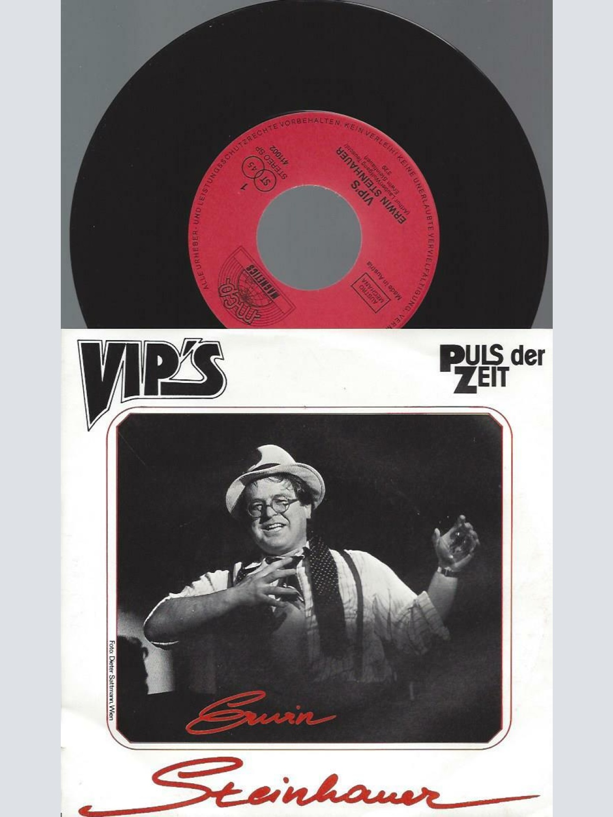 7" Erwin Steinhauer – Vip's      // NM