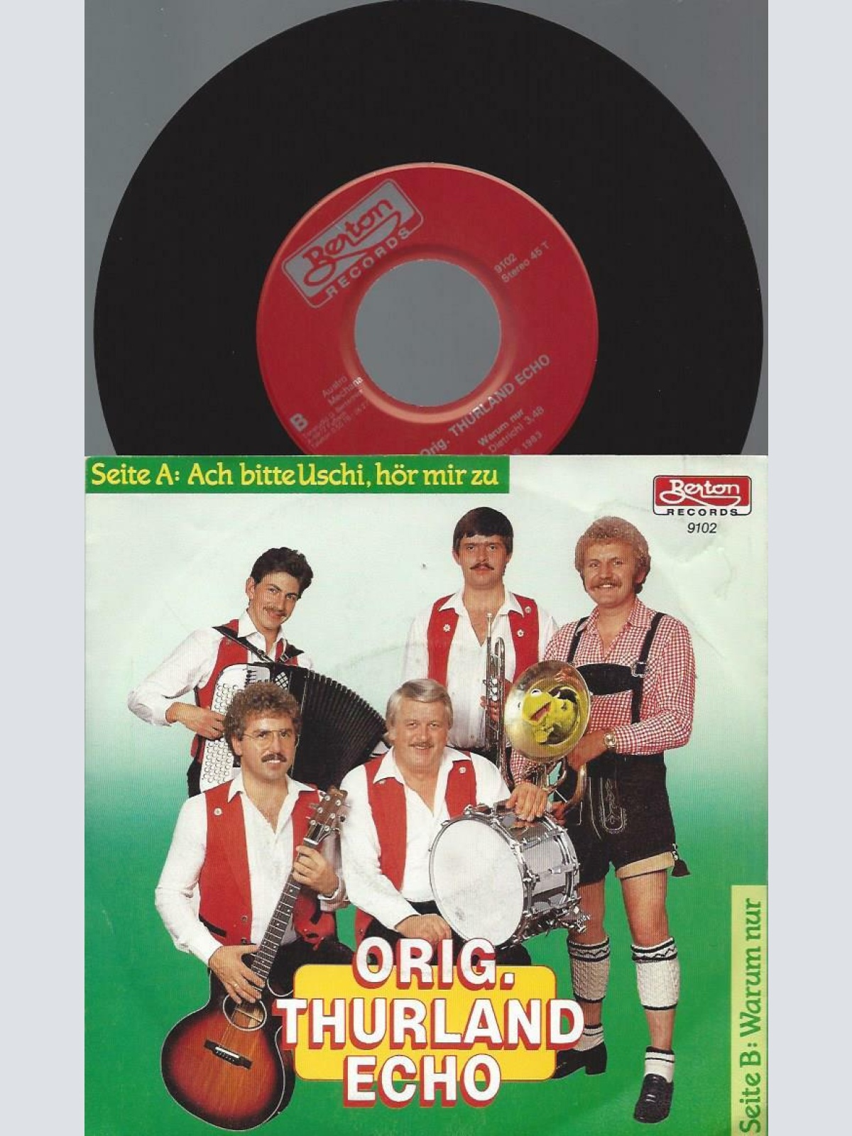 7" Orig. Thurland Echo – Ach Bitte Uschi, Hör Mir Zu  // NM