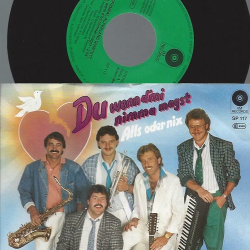 7"  Orig. Alpenland Quintett – Du, Wenn D'Mi Nimmer Magst // NM