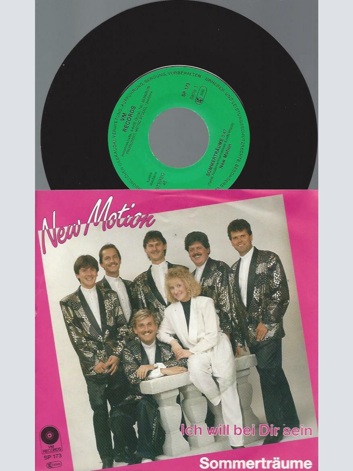 7" New Motion  – Sommerträume    / NM