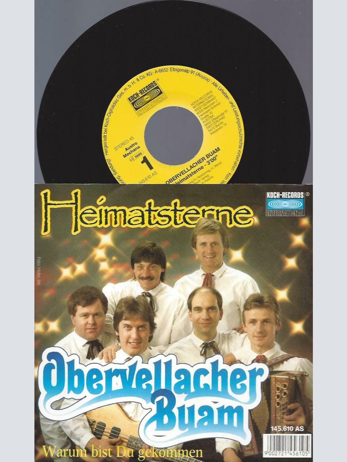 7" Obervellacher Buam – Heimatsterne   /NM