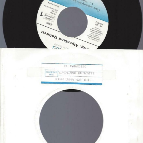 7" Orig. Alpenland Quintett – Kimm' Umma Auf Die Sunnseit'n