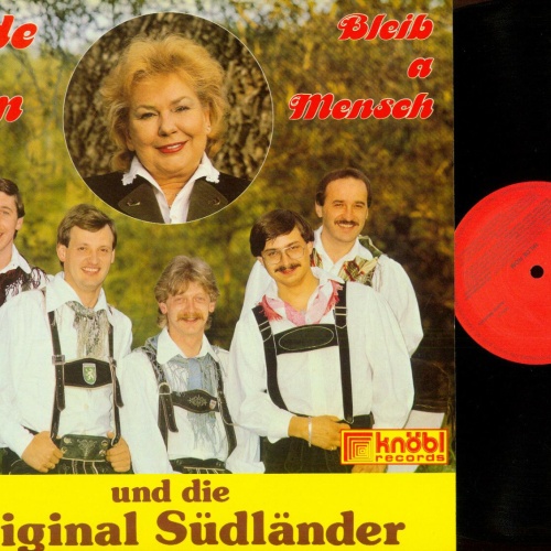 LP--Hilde Rom und die Original Südländer //   Bleib a Mensch / M/ NM