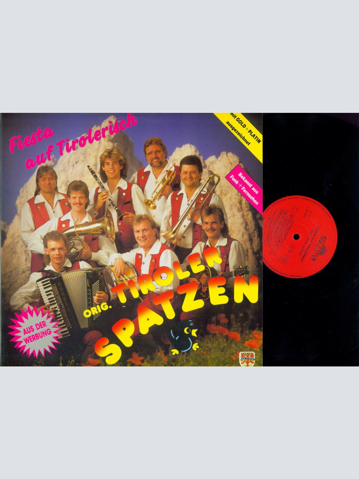 LP--Orig.Tiroler Spatzen // Fiesta auf Tirolerisch   / M/ NM