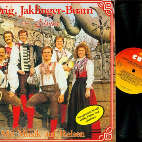 LP--Orig. Jaklinger-Buam Mit Elvira - Mit Musik auf Reisen   // M//NM