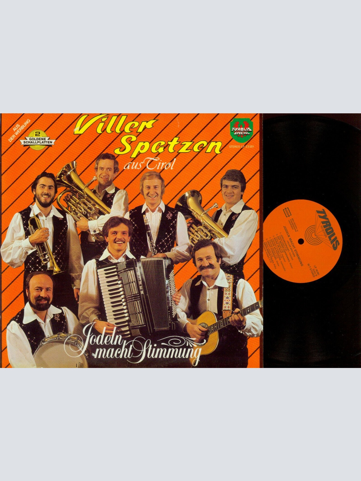 LP--Viller Spatzen Aus Tirol – Jodeln Macht Stimmung  // M//NM