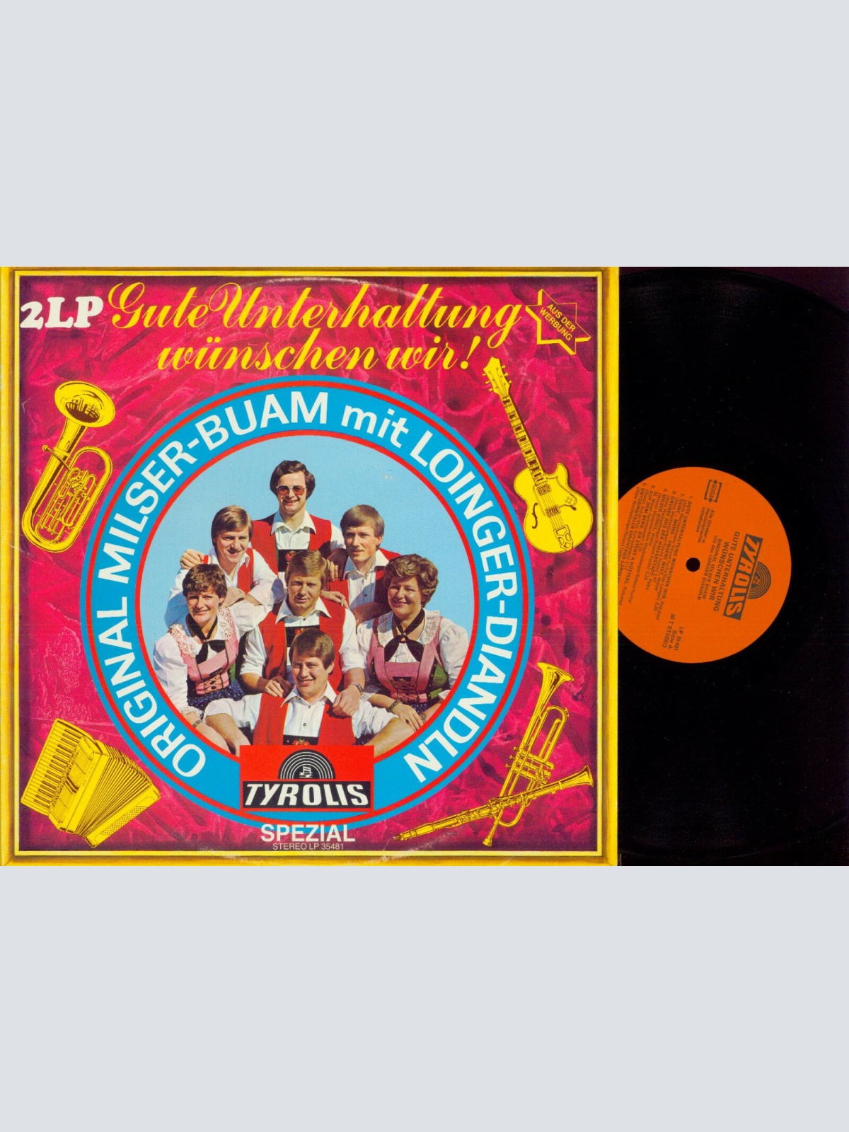 DLP-- Original Milser-Buam Mit Loinger-Diandln – Gute Unterhaltung     // M//NM