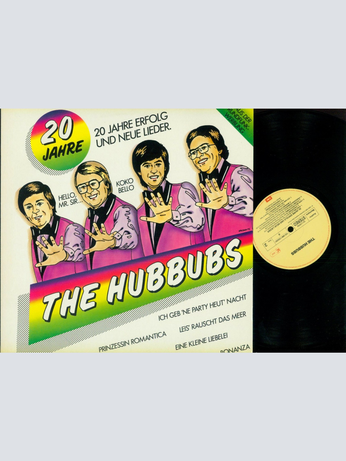 LP-The Hubbubs – 20 Jahre Erfolg Und Neue Lieder // M /NM