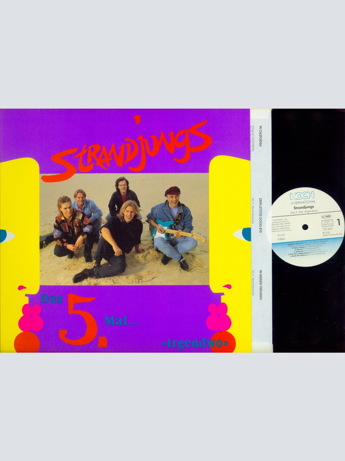 LP-Strandjungs – Das 5.Mal...Irgendwo // M /NM