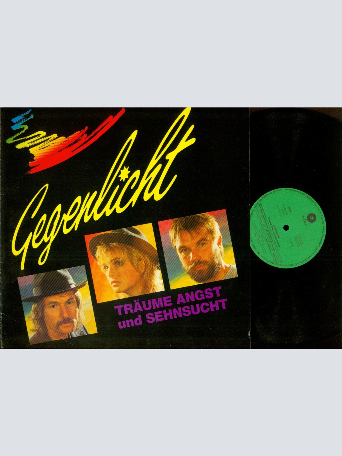 LP--Gegenlicht – Träume Angst Und Sehnsucht  // M / VG+