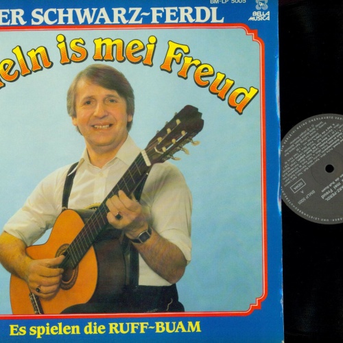 LP-- Der Schwarz Ferdl //  Jodeln is mei Freud