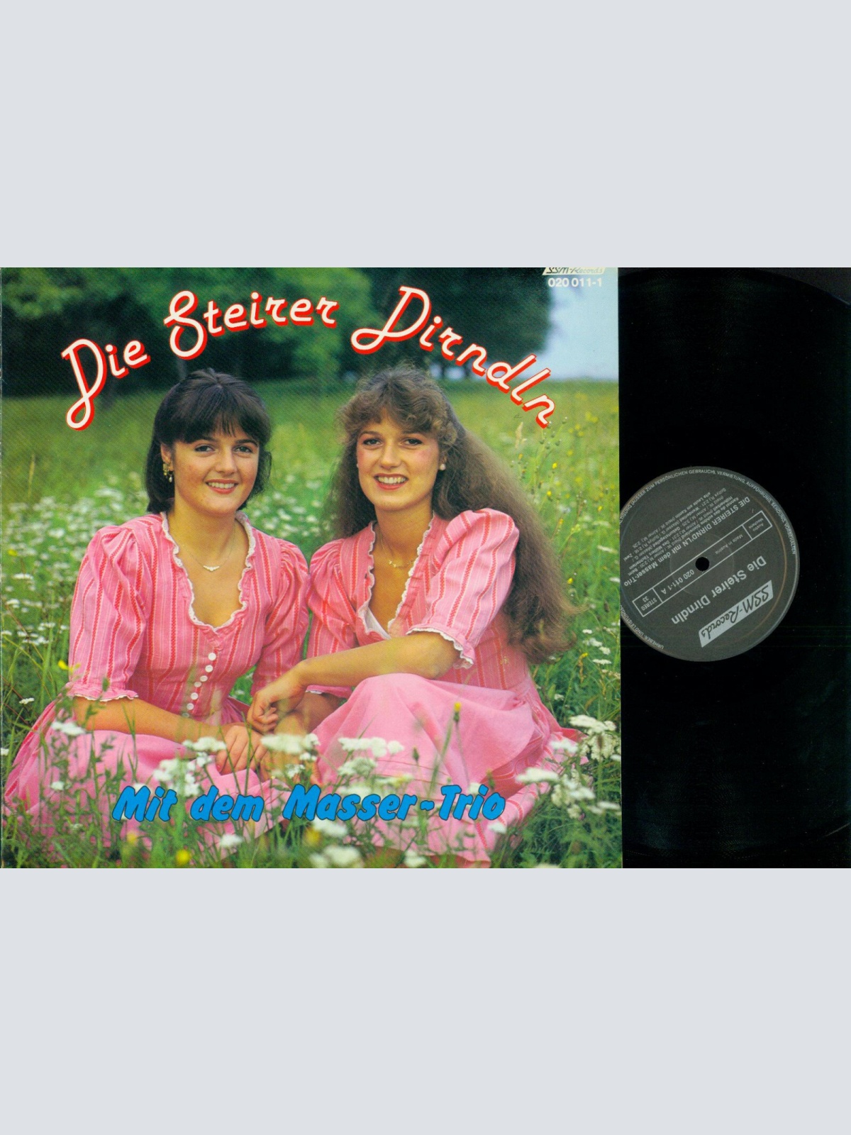 LP-- Die Steirer Dirndln  mit dem Masser Trio
