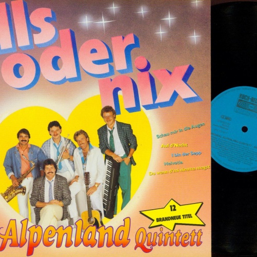 LP--Orig. Alpenland Quintett – Alls Oder Nix // Koch