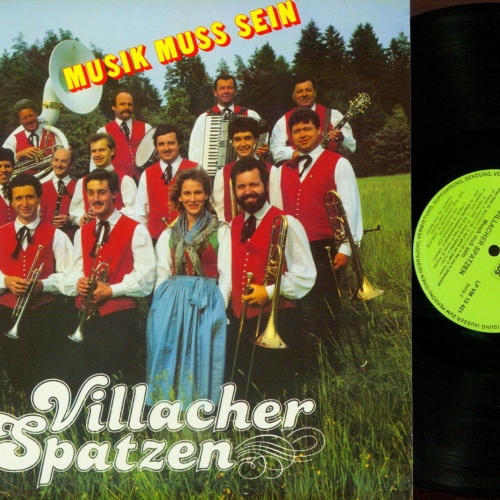 LP--Villacher Spatzen – Musik Muss Sein // VM Records