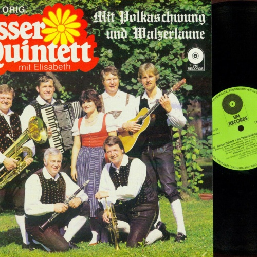 LP--Orig Gösser Quintett  Mit Polkaschwung und Walzerlaune // VM Records