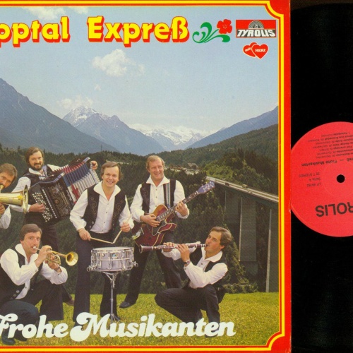 LP--Wipptal Express //  Frohe Musikanten