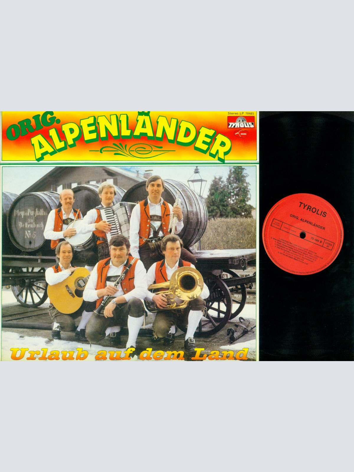 LP--Orig Alpenländer // Urlaub auf dem Land  //NM