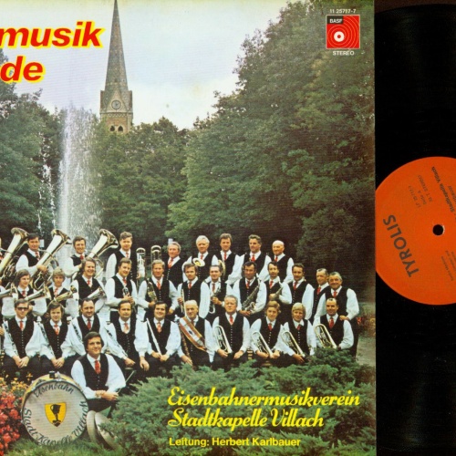 LP--Eisenbahnermusikverein Stadtkapelle Villach – Blasmusik Parade