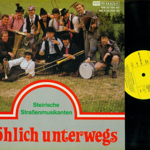 LP-- Steirische Strassenmusikanten  // Fröhlich unterwegs // //NM