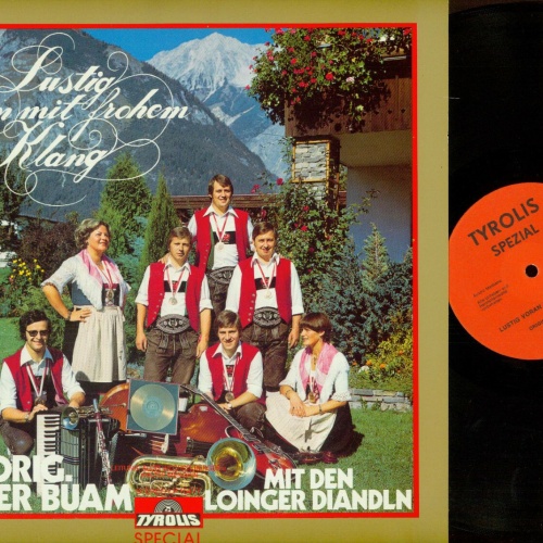 LP-- Orig. Milser Buam Mit Den Loinger-Diandln – Lustig Voran Mit Fr// //NM /