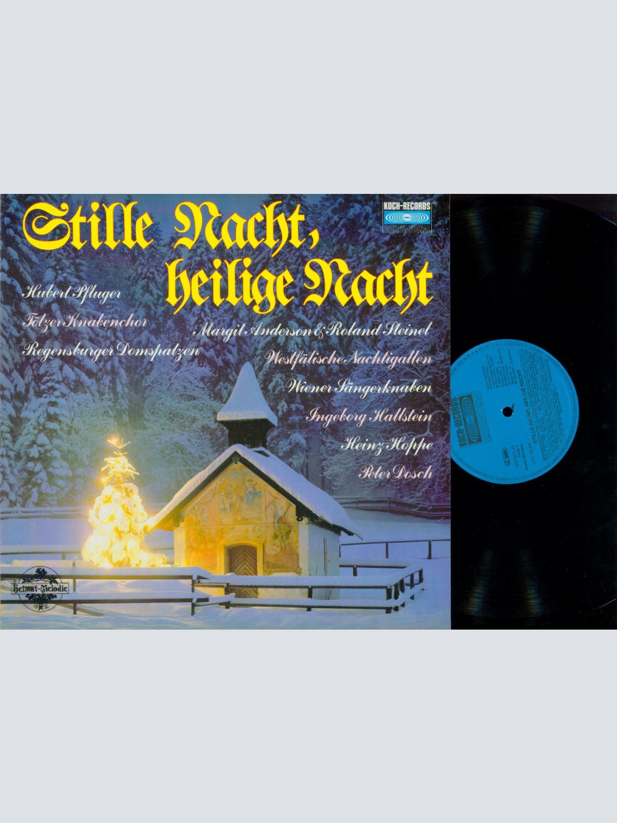 LP--Stille Nacht Heilige Nacht  // Wiener Sängerknaben --Various  //NM