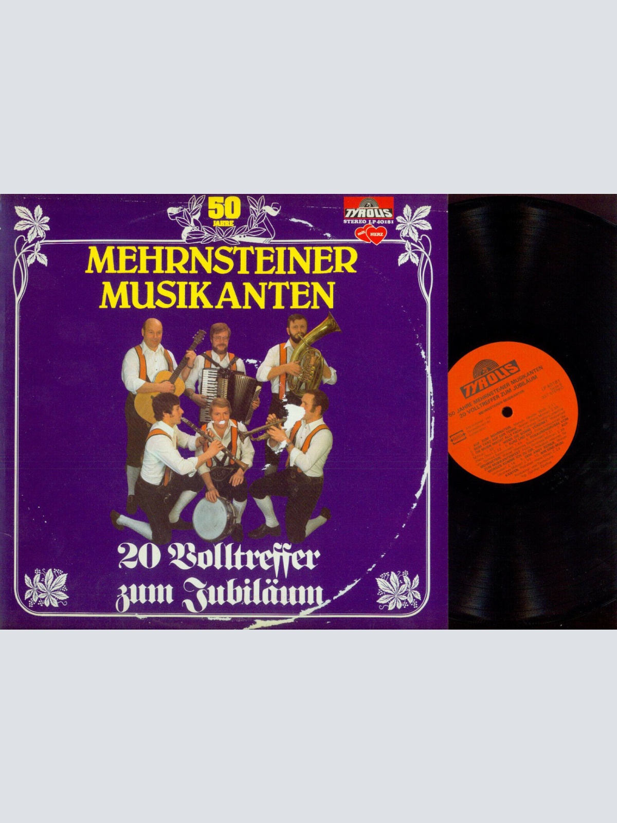 LP--Mehrsteiner Musikanten // 20 Volltreffer zum Jubiläum