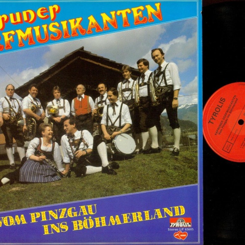 LP--Kapruner Dorfmusikanten  // Vom Pinzgau ins Böhmerland  //NM