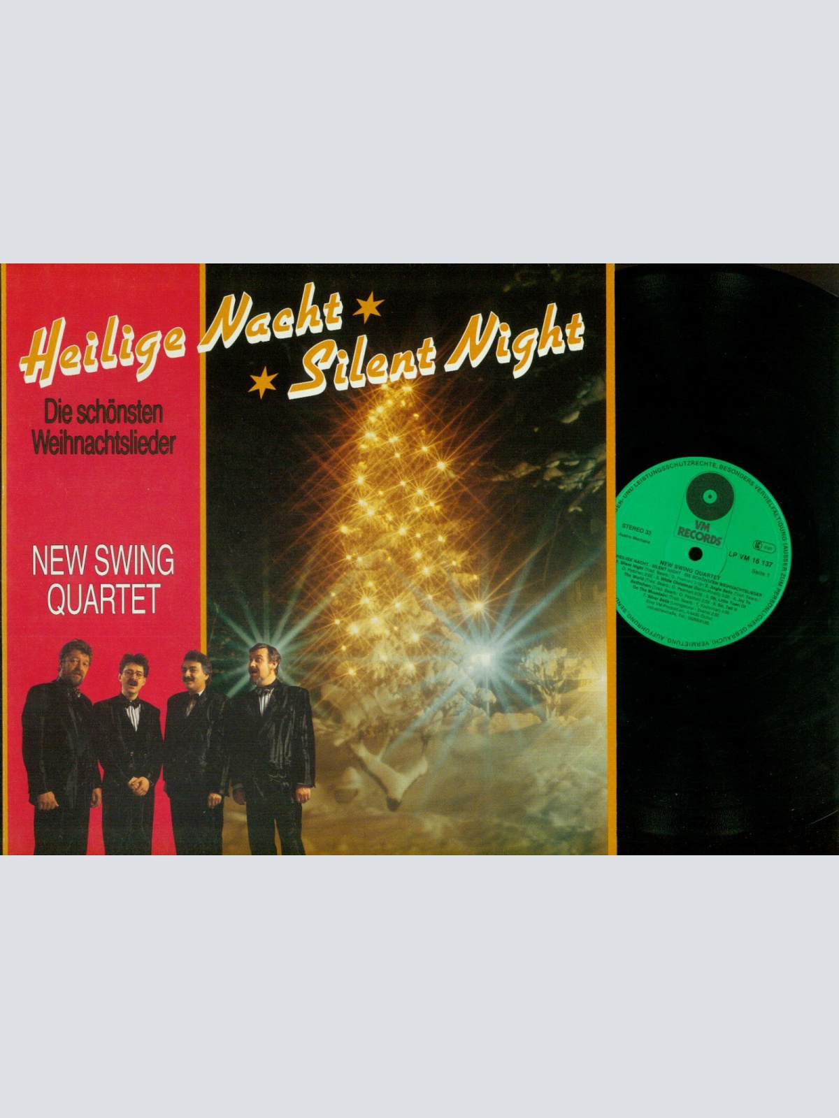 LP-New Swing Quartet – Heilige Nacht Silent Night  //NM