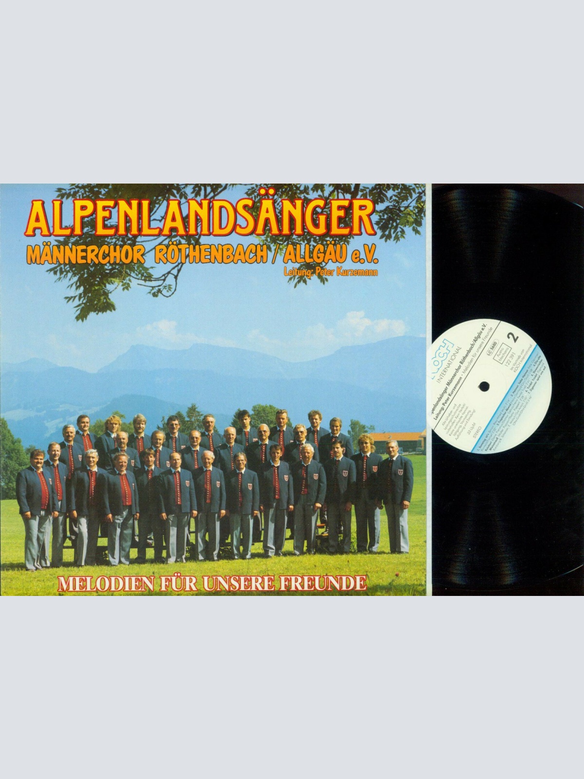 LP-- Alpenlandsänger // Männerchor Röthenbach  //NM