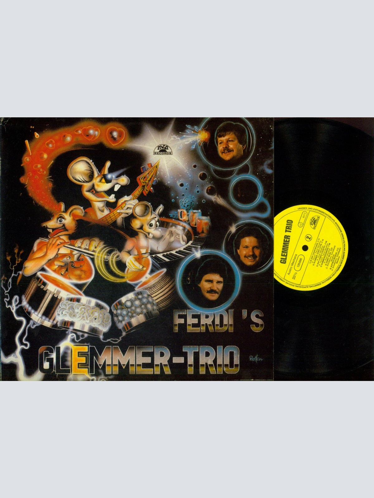 LP- Ferdl's Glemmer-Trio – Ferdl's Glemmer-Trio  //NM