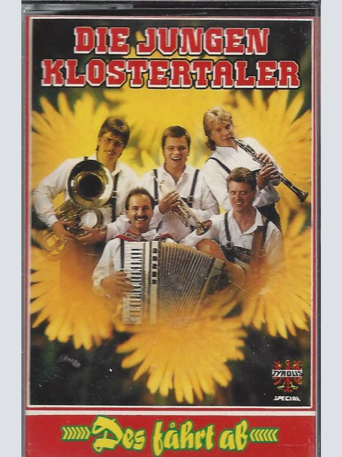 MC--Die jungen Klostertaler --Des fahrt ab