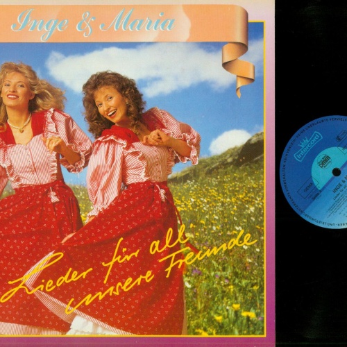 LP--Inge & Maria --  Lieder für alle unsere Freunde / NM