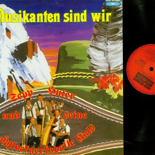 LP--Großglocknerkapelle Kals --  Musikanten sind wir     / NM