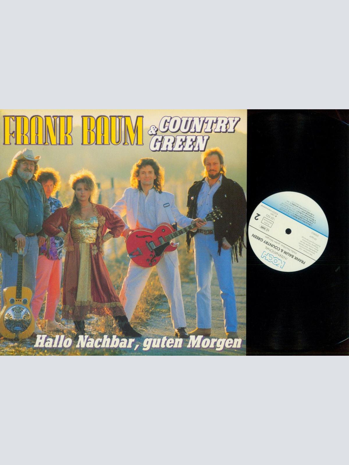 LP-- Frank Baum & Country Green – Hallo Nachbar, Guten Morgen   //NM