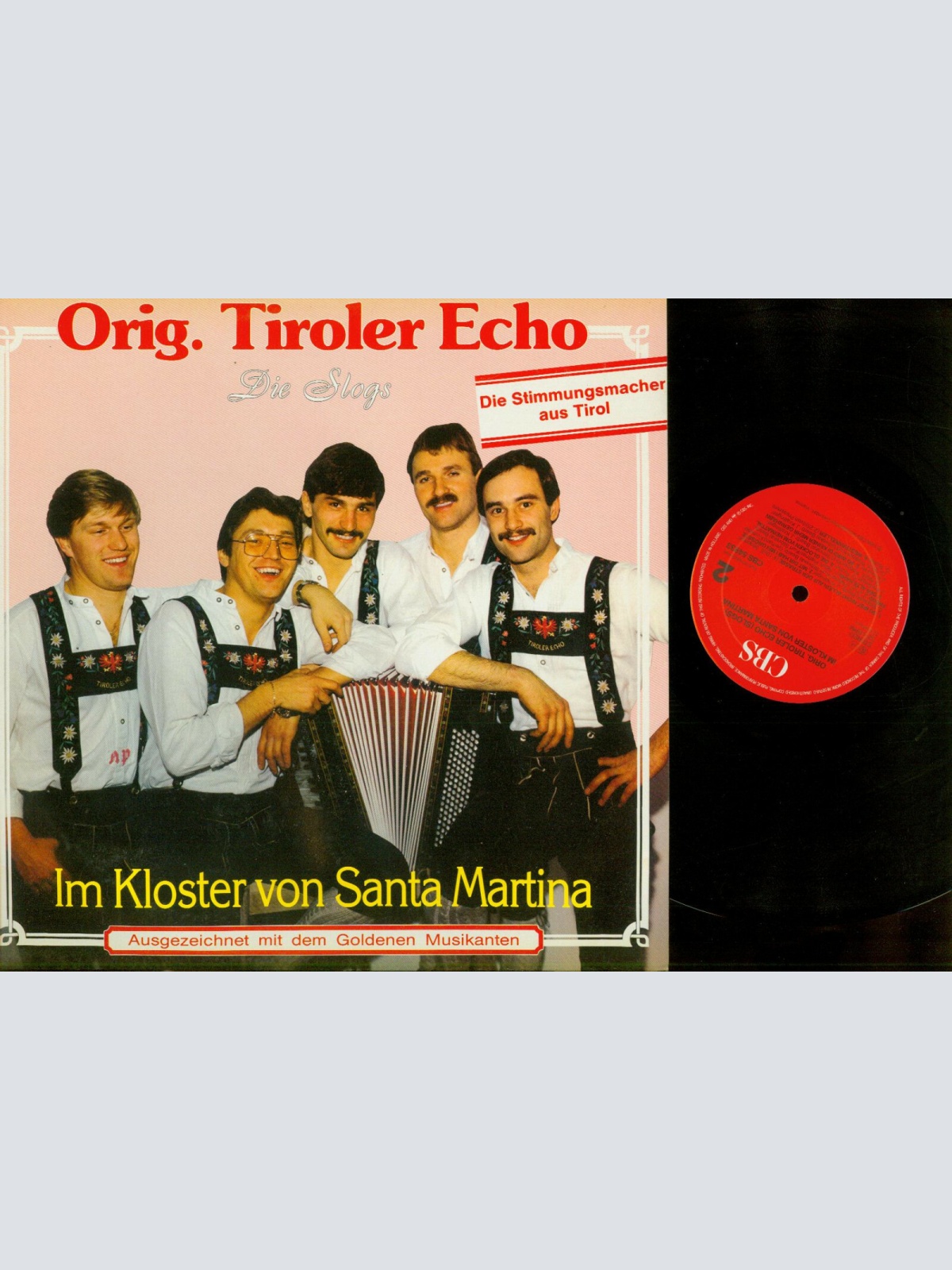 LP--Orig. Tiroler Echo – Im Kloster Von Santa Martina