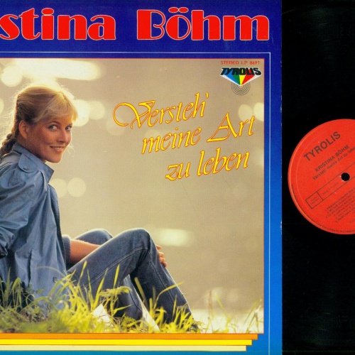 LP--Kristina Böhm – Versteh' Meine Art Zu Leben /NM
