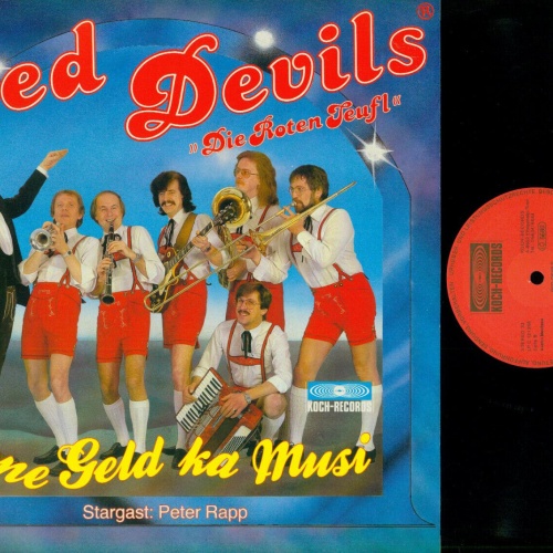 LP--Red Devils  – Ohne Geld Ka Musi - Peter Rapp     /NM