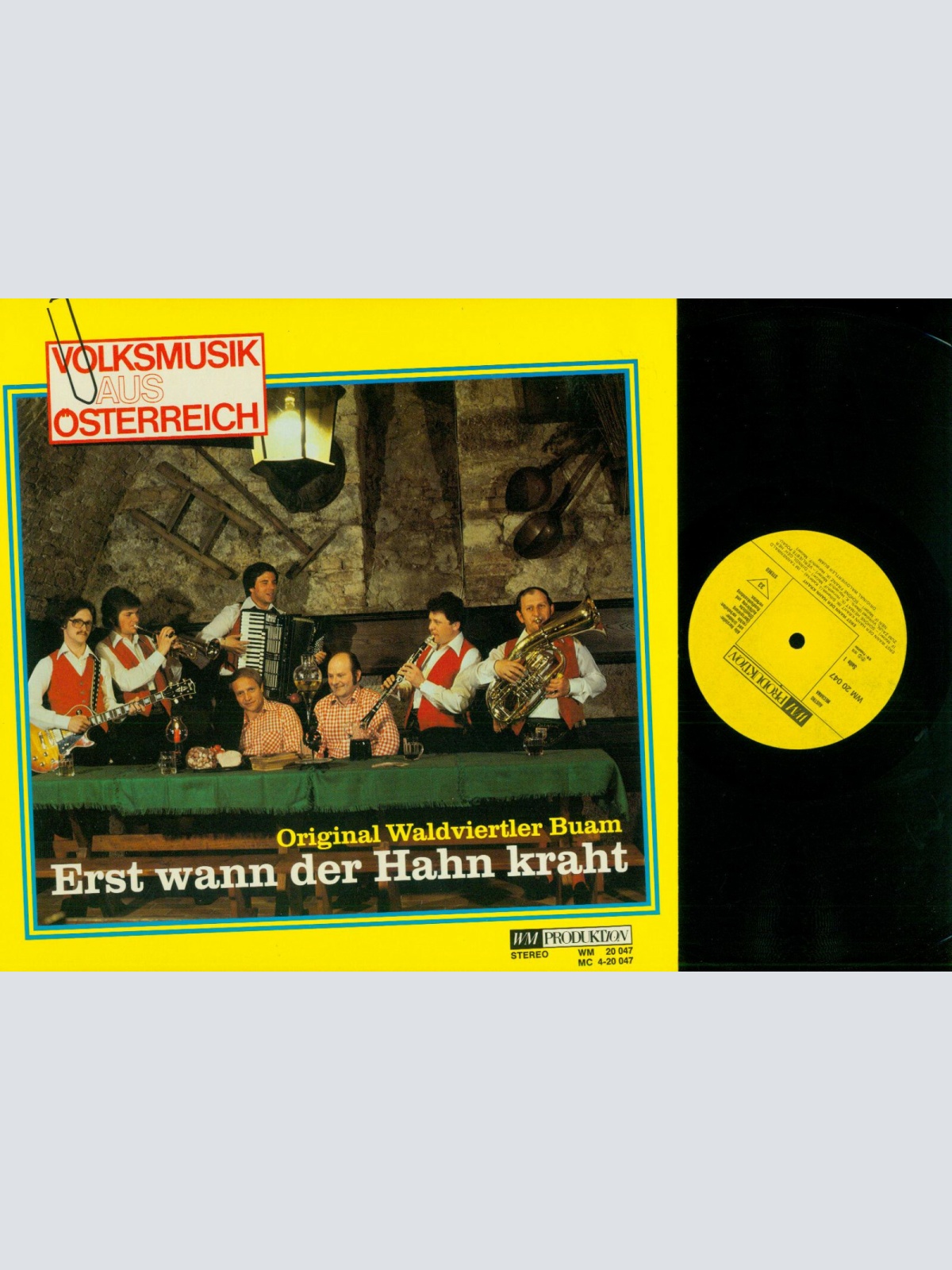 LP--Original Waldviertler Buam--   Erst wann der Hahn kraht  / NM