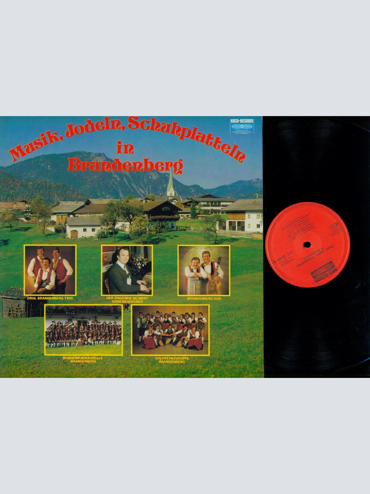 LP--Musik Jodeln Schuhplatteln in Brandenberg     / NM