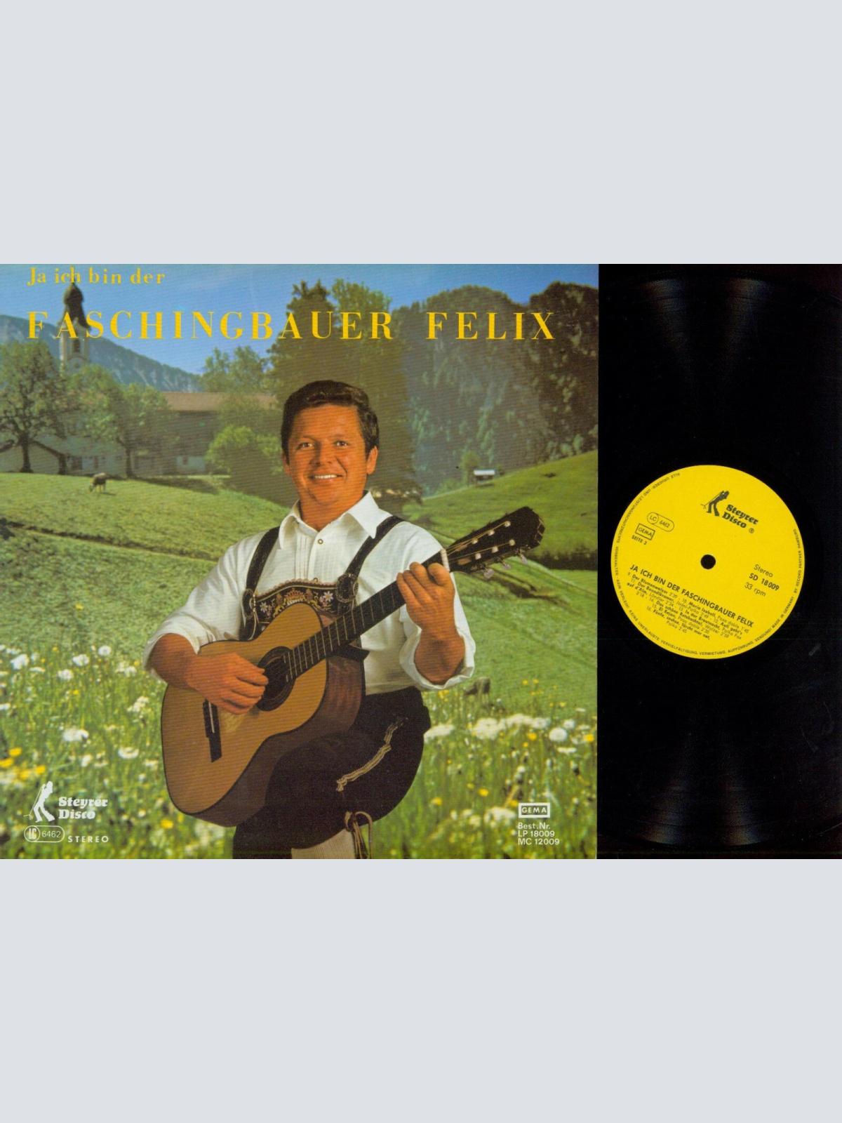 LP--Felix Faschingbauer -  Ja ich bin der       / NM