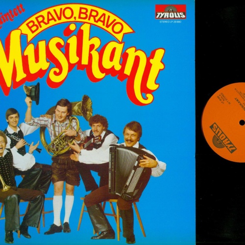LP--Jaklinger Quintett – Bravo, Bravo Musikant  / NM