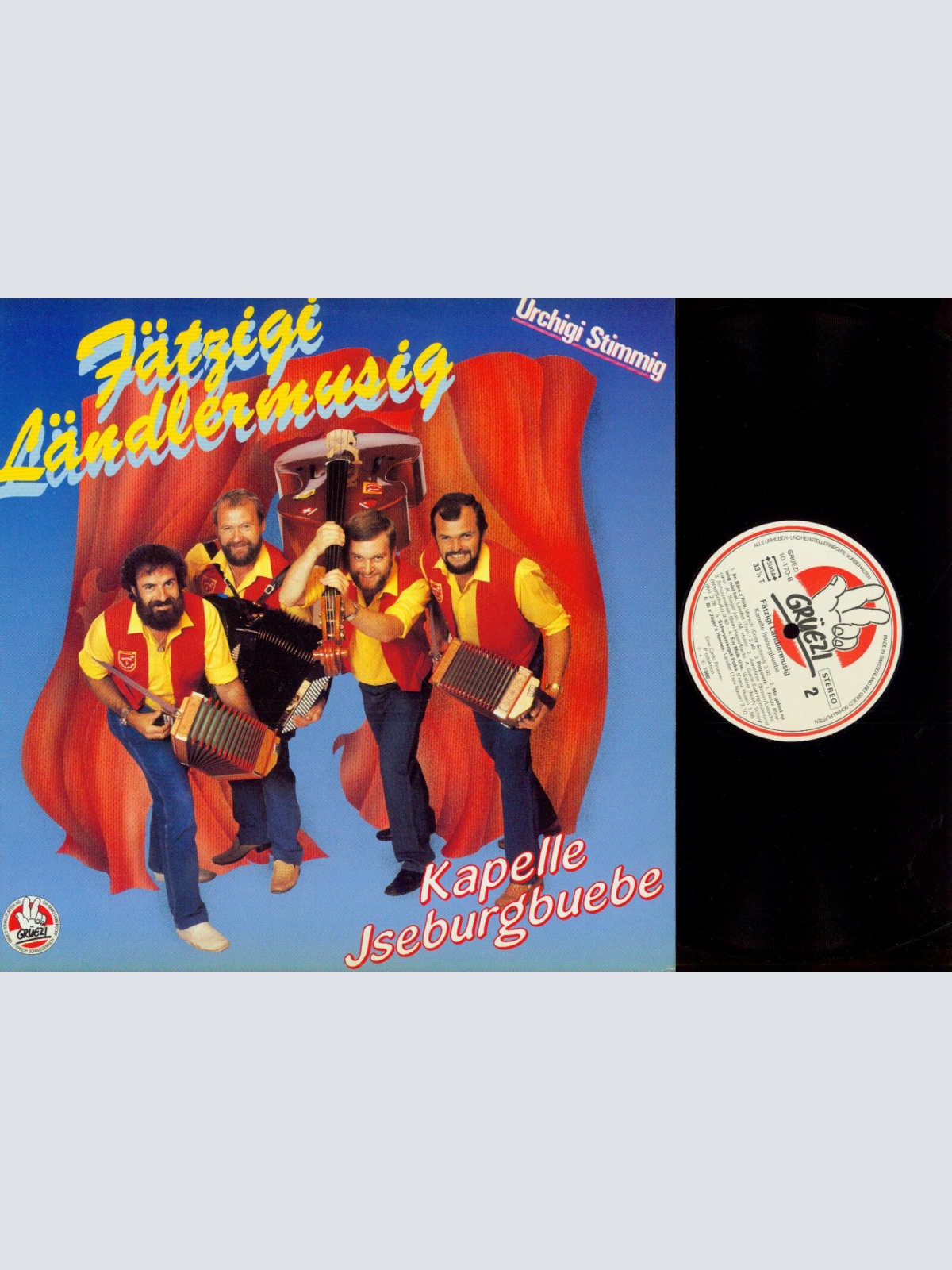 LP--Kapelle Iseburgbuebe – Fätzigi Ländlermusig  / NM