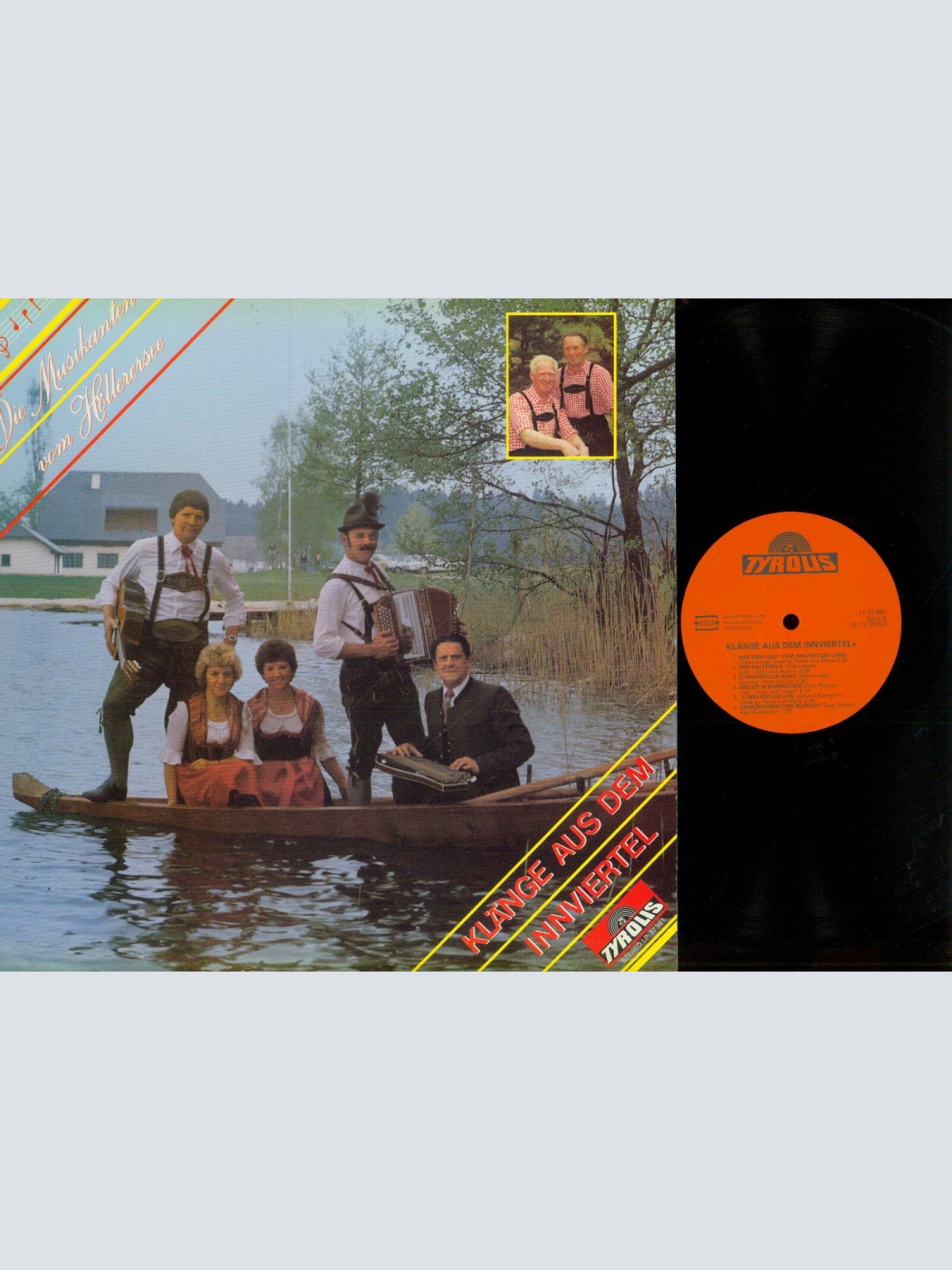 LP--Die Musikanten vom Höllersee  -- Klänge aus dem Innviertel    / NM